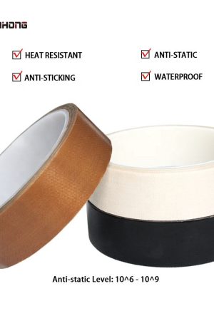 ESD PTFE Coated Fiberglass Tape