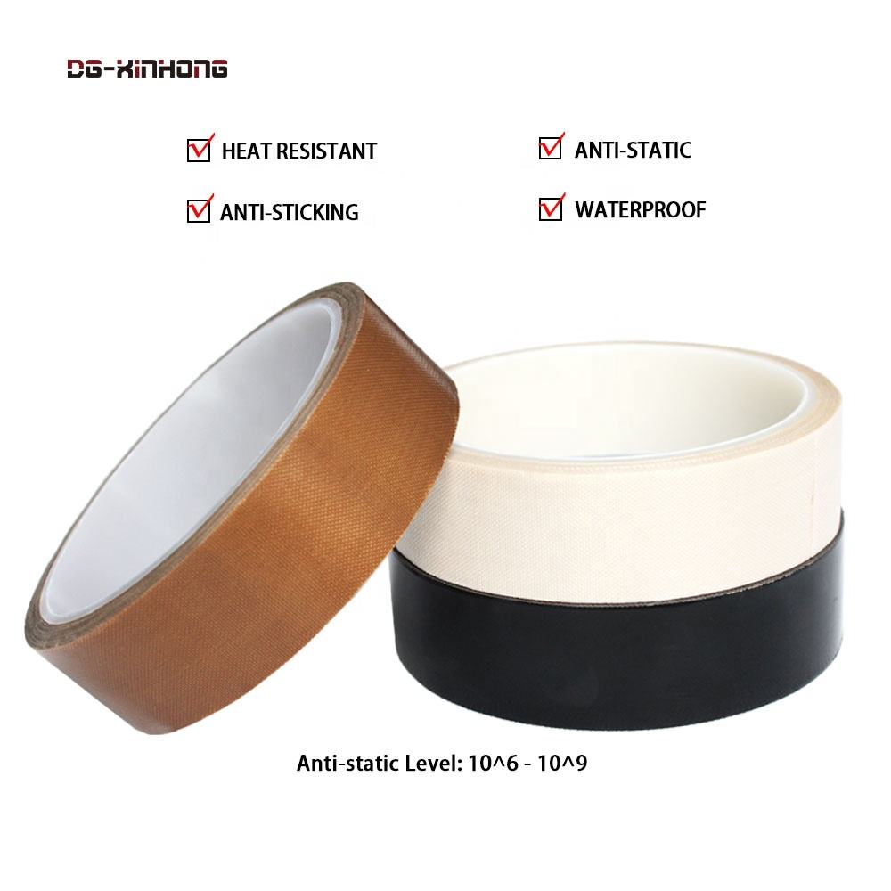 ESD PTFE Coated Fiberglass Tape